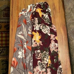 Lot of 2 Loft tunic tanks